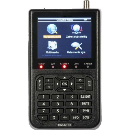 Satlink WS-6908 Lcd Ekran 3.5" Dijital Uydu Bulucu