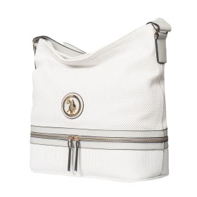 U.S. POLO ASSN Çapraz Çanta US6166 BEYAZ-GRI