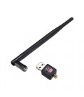 Hb Kablosuz 1200 Mbps USB 2.0 Mini Wifi Adaptörü 802.11N / G / B Kablosuz Alıcı