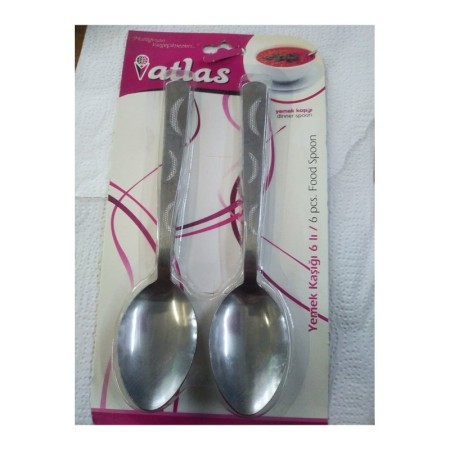 Atlas Krom 6 Lı Yemek Kaşığı TYC00052351180