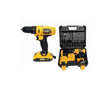 ProCat Plusx 36v 5ah Metal Şanzuman Darbeli Çift Akülü Şarjlı Vidalama Matkap Set