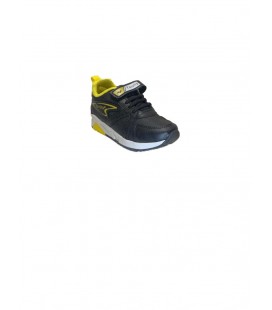 Faculty Siyah Sarı Çocuk Spor Ayakkabı GD719