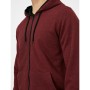 Koton Erkek Bordo Kapüsonlu Sweatshirt 0YAM71088LK477
