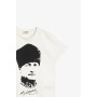 Koton Erkek Çocuk Ekru Atatürk Baskılı T-Shirt 0YKB16259OK