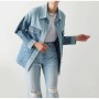 İpekyol Zebra Desen Denim Ceket IW6210005090