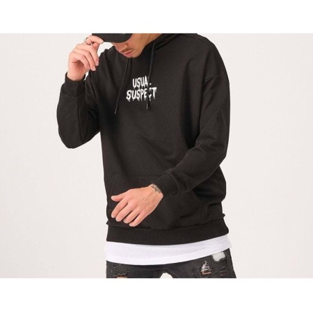 2512 Mıckey Mause Sırt Baskılı Kapşonlu Sweatshirt 22003