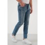 Js co Erkek Normal Bel Slim Fit Tokyo Jean Pantolon Mavi 3002-F310