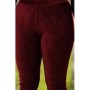 Fantastic Kadın Büyük Beden Kadife Bordo Tayt TYT0031K0172