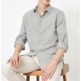 Koton Klasik Yaka Dokulu Kumas Slim Fit Smart Gömlek 0YAM69276NW