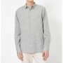 Koton Klasik Yaka Dokulu Kumas Slim Fit Smart Gömlek 0YAM69276NW