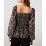 TRENDYOLMİLLA Çok Renkli Büzgülü Bluz TWOAW21BZ0464