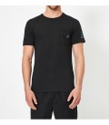 Koton Erkek Siyah Yazılı Baskılı T-shirt 0YAM14310OK