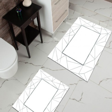 Banyo Halısı Ikili Klozet Takım HY994