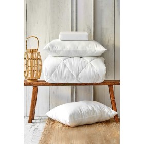 Karaca Home Microfiber Royal Çift Kişilik Yorgan 2 Adet Silikon Yastık