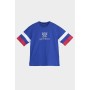 TRENDYOLMİLLA Lacivert Nakışlı Örme T-Shirt TWOSS20TS0824