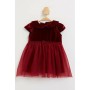 Defacto Kız Bebek Kadife Elbise M7377A2.19CW.BR204