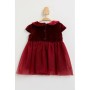 Defacto Kız Bebek Kadife Elbise M7377A2.19CW.BR204