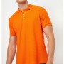 Koton Erkek Turuncu Polo Yaka T-Shirt 0YAM15002LK