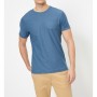 Koton Erkek Bisiklet Yaka Cep Detayli Flamli Kumas Slim Fit Basic Tisört 0YAM12059LK