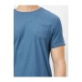 Koton Erkek Bisiklet Yaka Cep Detayli Flamli Kumas Slim Fit Basic Tisört 0YAM12059LK