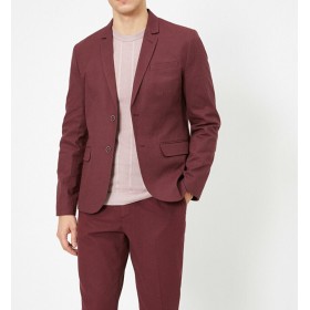 Koton Erkek Bordo Cep Detayli Dügmeli Blazer Ceket 0YAM59165NW