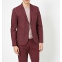 Koton Erkek Bordo Cep Detayli Dügmeli Blazer Ceket 0YAM59165NW