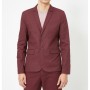 Koton Erkek Bordo Cep Detayli Dügmeli Blazer Ceket 0YAM59165NW