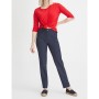Gusto Boru Paça Kumaş Pantolon - Lacivert 20YG001120