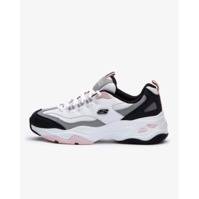 Skechers D'lites 4.0-Fresh Diva 149492 WBPK Kadın Beyaz Sneakers