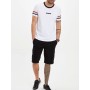 Defacto Erkek Beyaz Baskılı Regular Fit T-Shirt N4571AZ