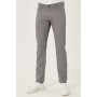 Altınyıldız Erkek Gri Kanvas Slim Fit Dar Kesim %100 Pamuk 5 Cep Pantolon