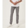 Altınyıldız Erkek Gri Kanvas Slim Fit Dar Kesim %100 Pamuk 5 Cep Pantolon