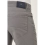 Altınyıldız Erkek Gri Kanvas Slim Fit Dar Kesim %100 Pamuk 5 Cep Pantolon