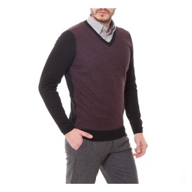 Karaca Erkek Regular Fit Triko Bordo Kazak 116301095