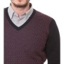 Karaca Erkek Regular Fit Triko Bordo Kazak 116301095