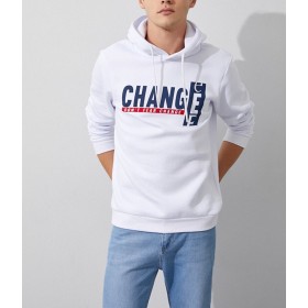 Koton Erkek Sweat Beyaz 1yam71000lk 1YAM71000LK