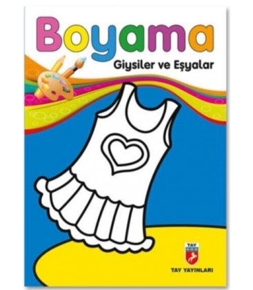 Boyama Kitabı - Eşyalar - Tay Yayınları