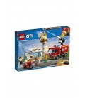 LEGO City Hamburgerci Yangın Söndürme Operasyonu