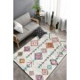 CAPPİO HALI Cappio Kare Motifli Modern Halı Kaydırmaz Taban