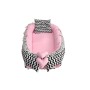 Bebekatölyesi Babynest Pembe Zigzag Desen