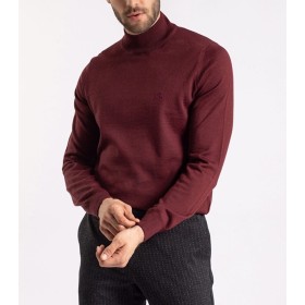 Karaca Erkek Regular Fit Triko Kazak-koyu Bordo 110301001