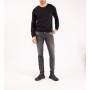 Toss Erkek Slim Fit Triko Kazak siyah 519301100