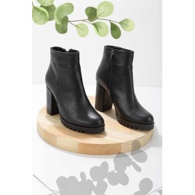 Bambi Siyah Kadın Bot - Bootie K02109000209