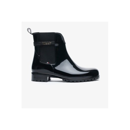 Tommy Hilfiger Oxley Siyah Yarım Yağmur Botu XW0XW01821