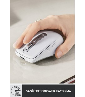 logitech MX Anywhere 3 Kompakt Kablosuz Mouse - Beyaz