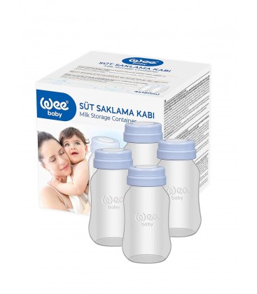 Wee Baby Süt Saklama Kabı 4 Adet No - 126