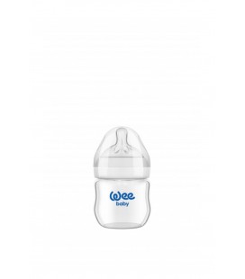 Wee Baby Baby Isıya Dayanıklı Natural Cam Biberon 125 ml 144