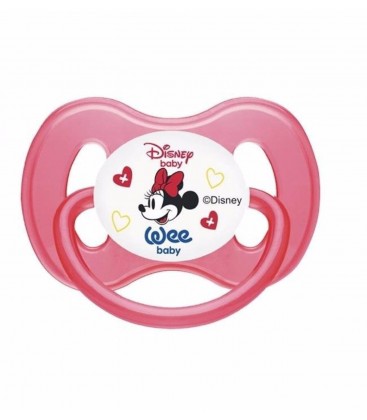 Wee Baby Disney Desenli Silikon Kelebek Emzik