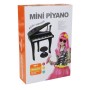 Kutulu 37 Tuşlu Mini Piyano Siyah (Mikrofon Ve Tabureli)