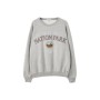 Pull & Bear Gri Oversize Legend Yazılı Sweatshirt 5596/352/811